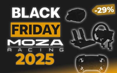 Black Friday Moza Racing 2025: Specialerbjudanden upp till 29% rabatt