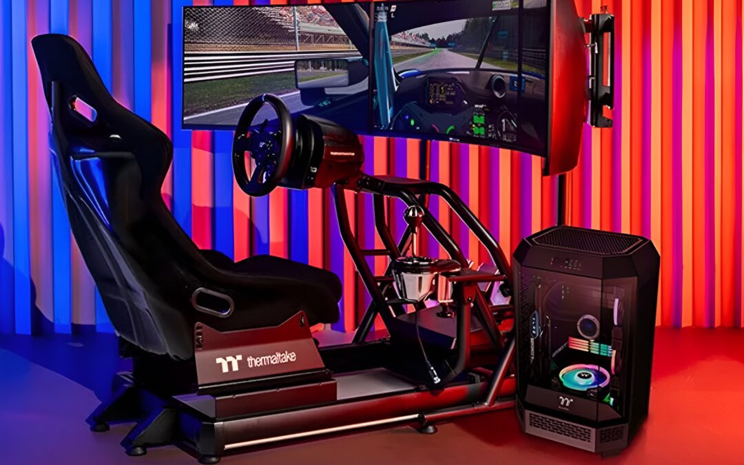 Thermaltake slår till hårt på CES 2025: G6 racingratt och GM5 rörelsesystem presenteras!
