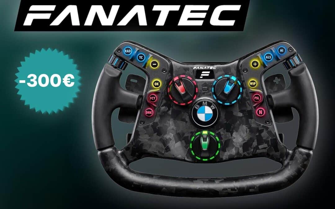 Fanatec Podium BMW M4 GT3: £300 rabatt på denna legendariska ratt, begränsat erbjudande!
