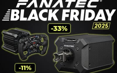 Black Friday Fanatec 2025: Kampanjer upp till 33% rabatt