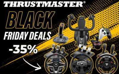 Black Friday Thrustmaster: De bästa kampanjerna på 2025 har äntligen avslöjats (-35%)!