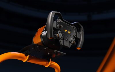 Logitech G PLAY 2026: RS50 McLaren-paket och RS Pedals SE-pedalsats